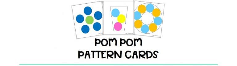 POMPOM PATTERN CARDS
