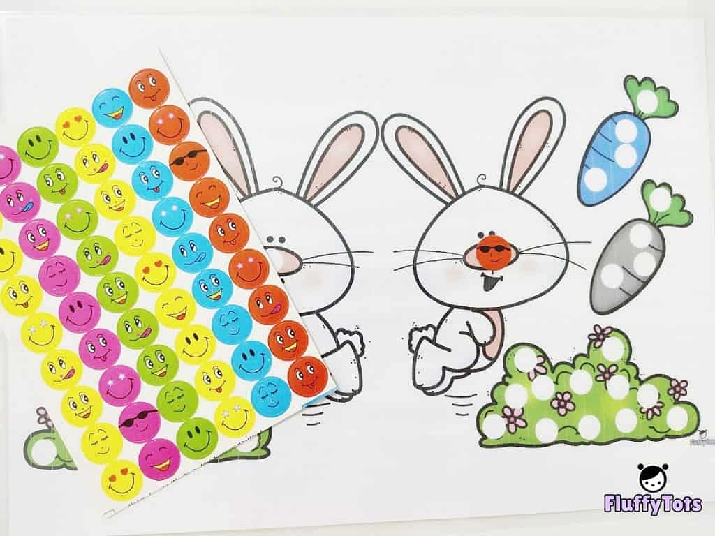 Easter Dot Activity Printable : FREE 3 Fun Pages for Your Toddlers 4 easter dot activity