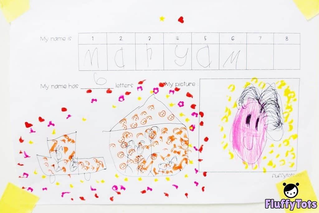 Name Activity Pack : 2 Mats to Introduce Letters to Toddlers and Preschoolers 3 Name Activity Pack : 2 Mats to Introduce Letters to Toddlers and Preschoolers 2