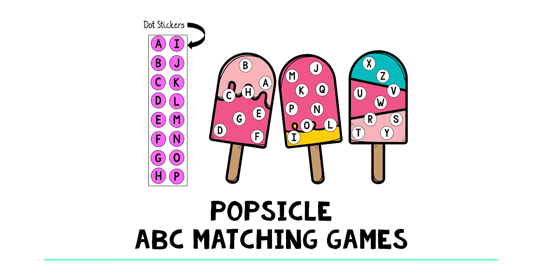 Popsicle ABC Matching
