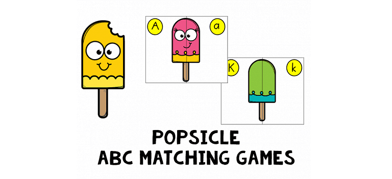 opsicle ABC Matching Games