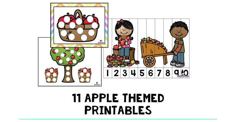 Apple Themed Printable