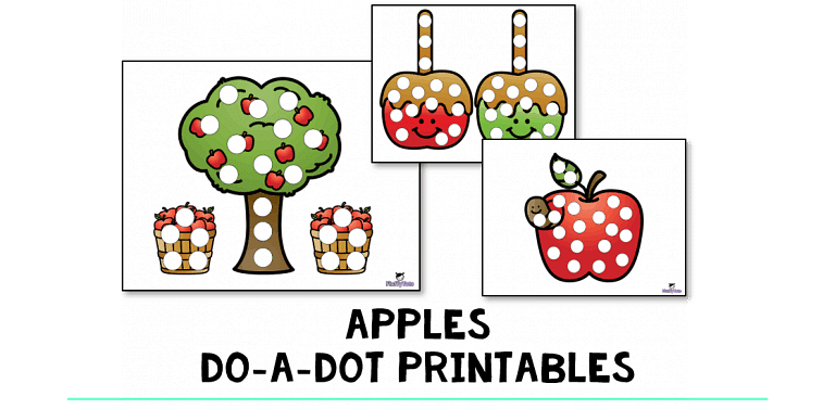 Apple do-a-dot activity