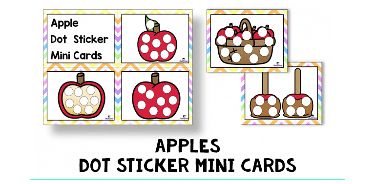 Apple dot sticker