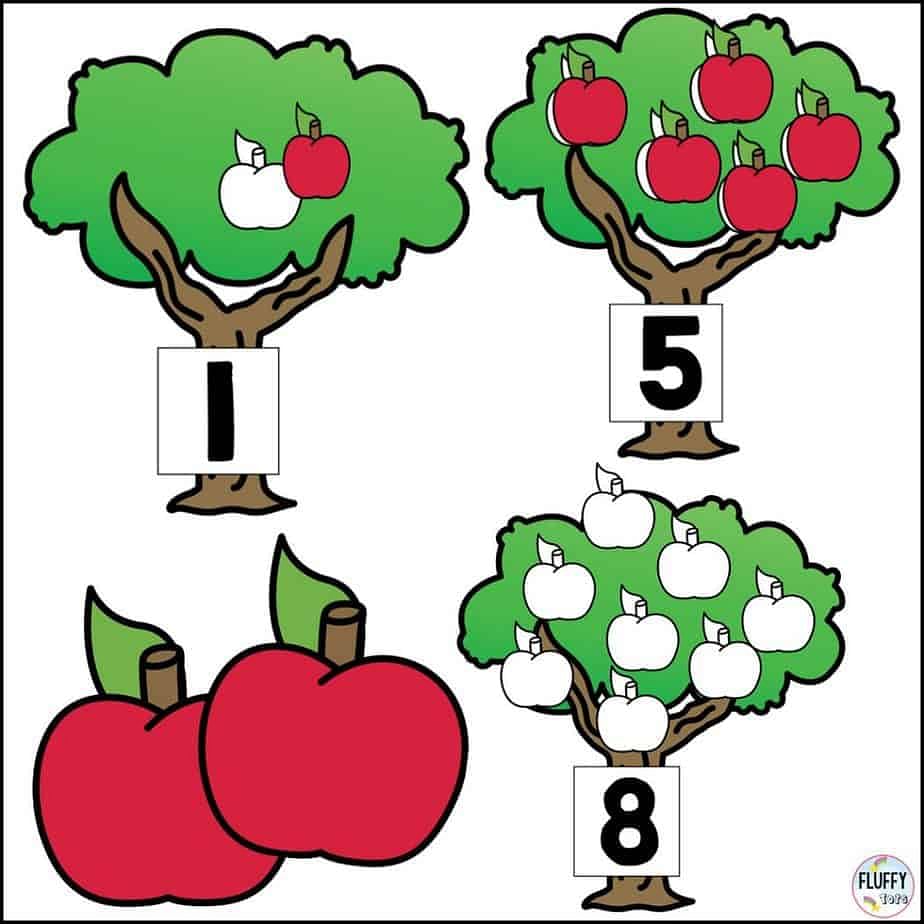 11 FREE Apple Themed Printable and Apple Lesson Plan for Preschool and Toddlers! 3
