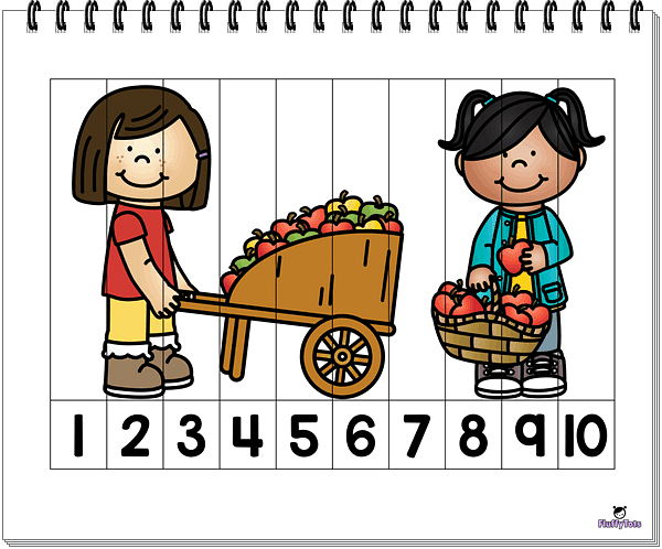 Apple Number Puzzles : FREE 5 Exciting Number Puzzles 4 apple number puzzle worksheet