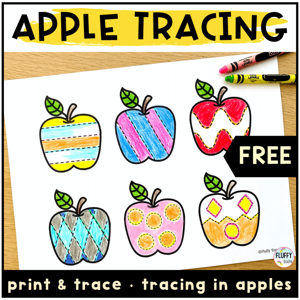 11 FREE Apple Themed Printable and Apple Lesson Plan for Preschool and Toddlers! 10