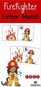 Firefighter Letter Match