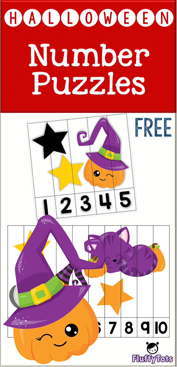 Halloween Number Puzzles