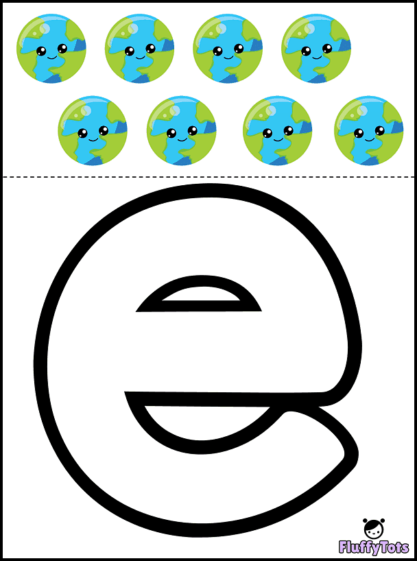Letter of The Week Craft : Letter E : FREE 1 Exciting Printable! 3 Letters of The Week Craft : Letter E