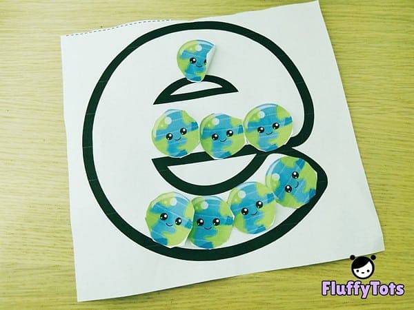 Letter of The Week Craft : Letter E : FREE 1 Exciting Printable! 4 letter of the week e is for earth