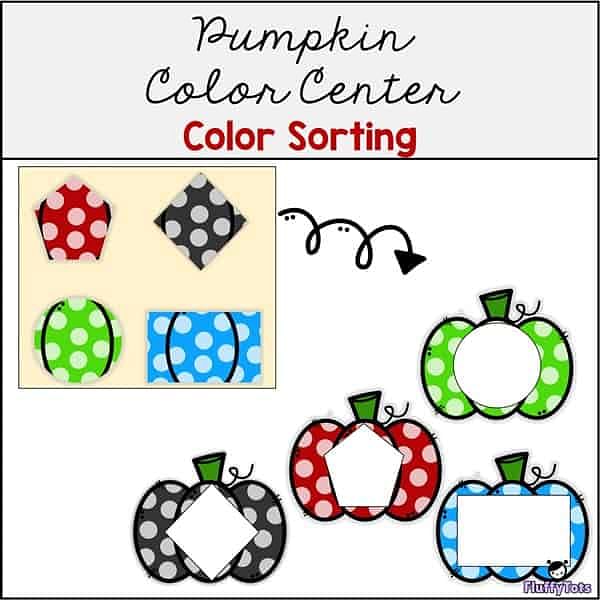 Pumpkin Color Center Q-tip Painting