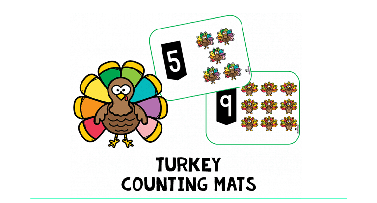 Turkey Counting Mats