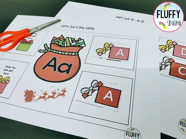 Christmas Letter Sorting 