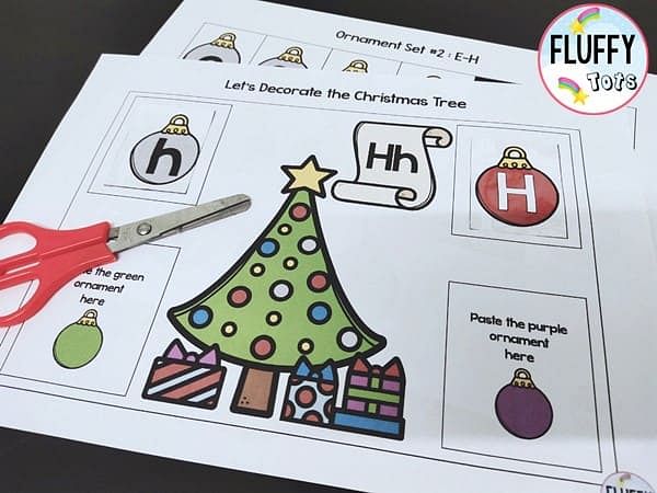 Christmas Letter Sorting 