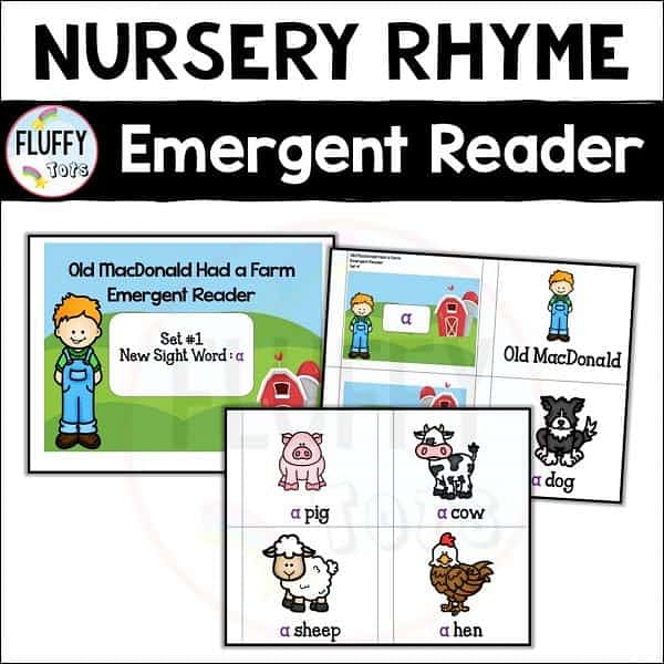Nursery Rhyme Emergent Reader