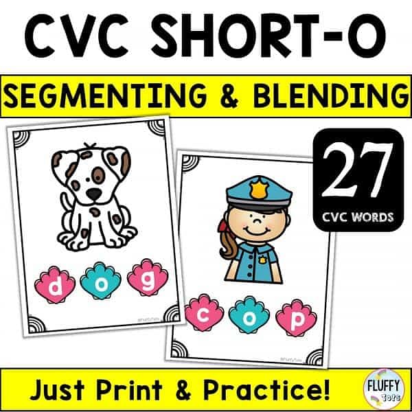 how to teach cvc words blending