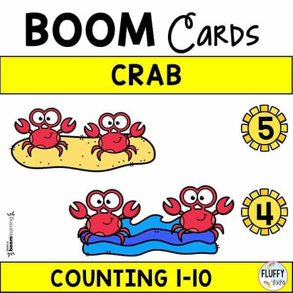 Bugs Boom Cards : FREE 10 Bugs Counting Cards 2 Boom Cards Counting 1-10
