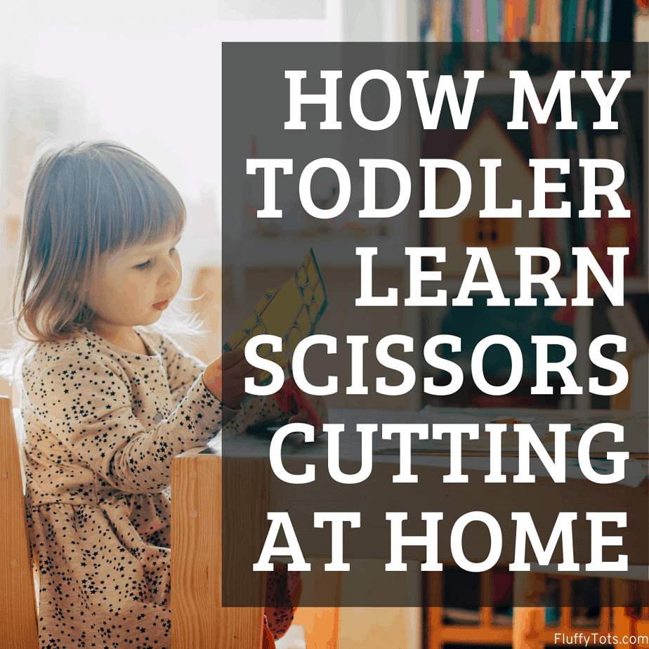 How My 2-Years Old Practice Scissors Cutting by Herself 1