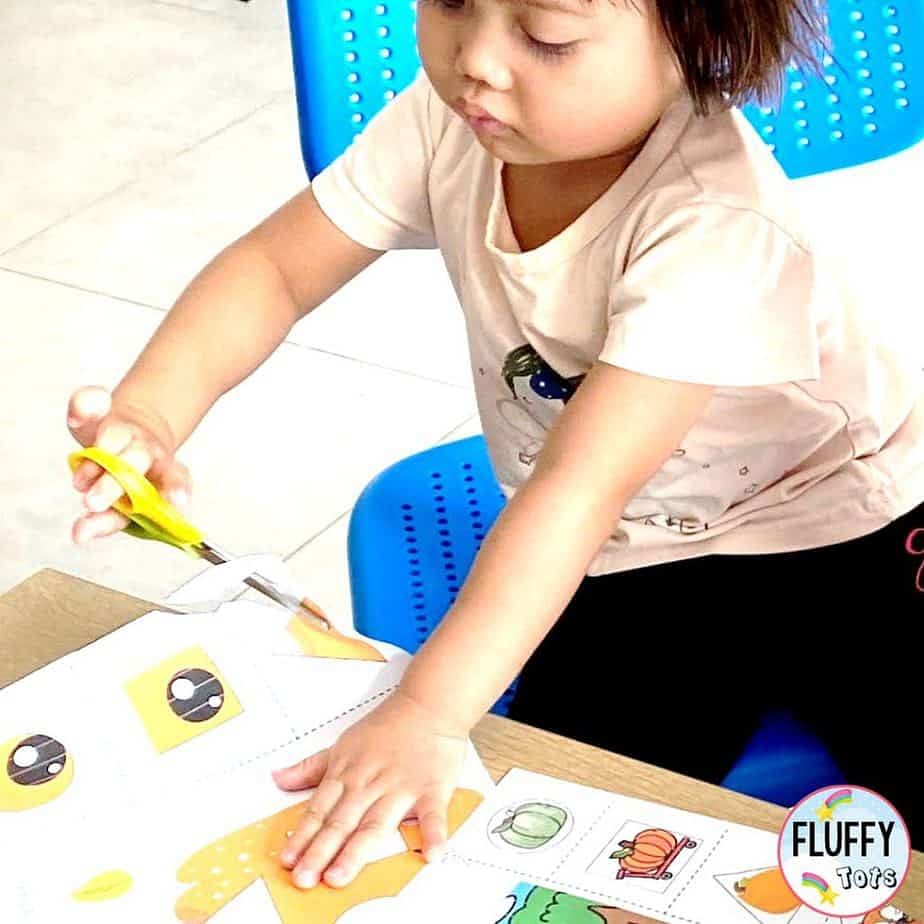 How My 2-Years Old Practice Scissors Cutting by Herself 3 How My 2-Years Old Practice Scissors Cutting by Herself 3
