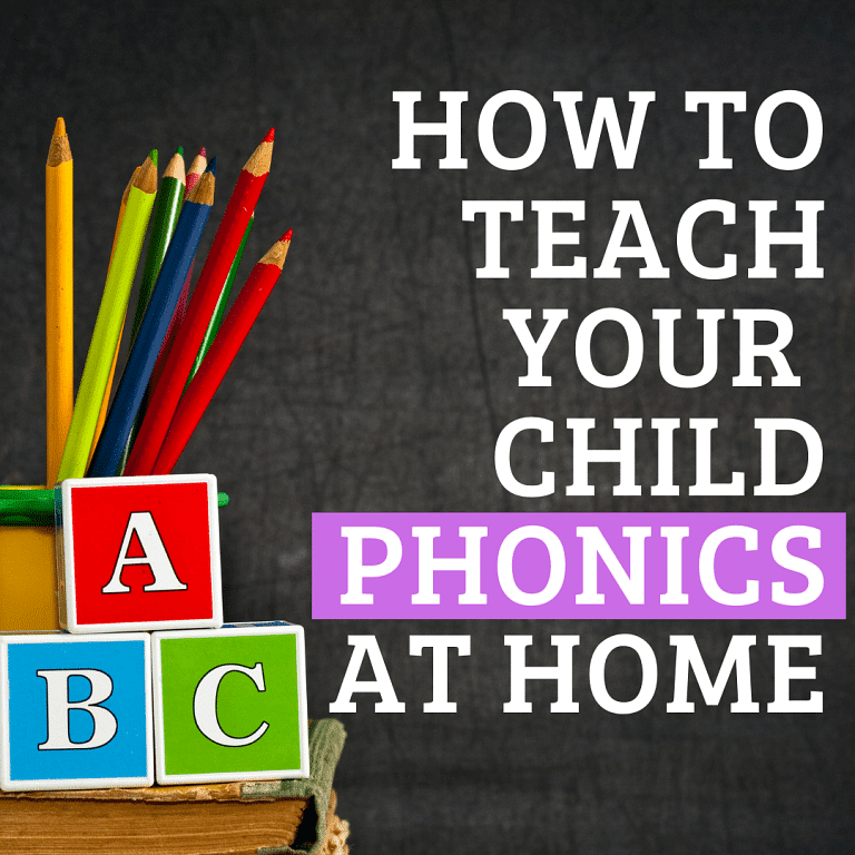 How to Teach Your Child Phonics at Home