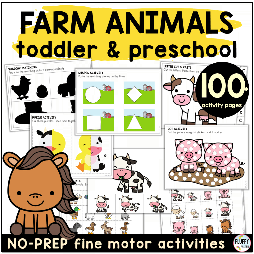 farm animals worksheet