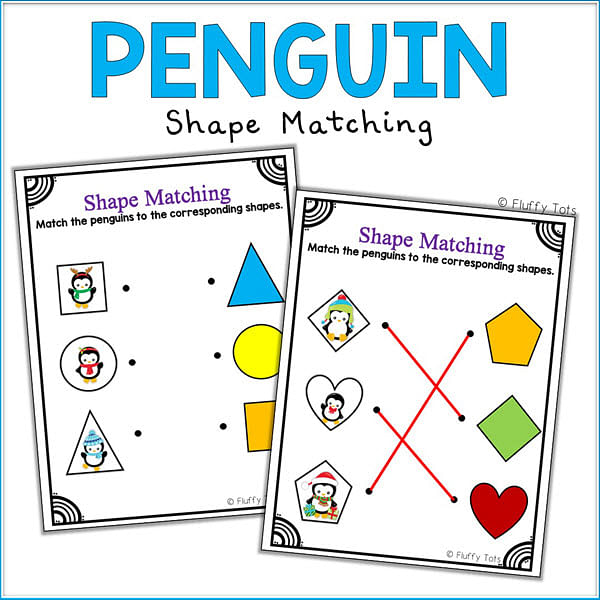 Penguin Math Activities for Preschoolers : Exciting 10 Activities 6 math preschool penguin theme