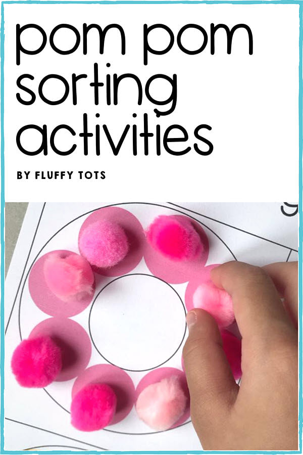Free Pom pom Printable Pattern Cards 3 pom pom printables for preschool and kindergarten kids