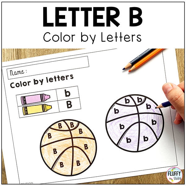 4 Easy Letter B Worksheets Activities for Preschool and Kindergarten 2 Letter B worksheets for preschool and kindergarten