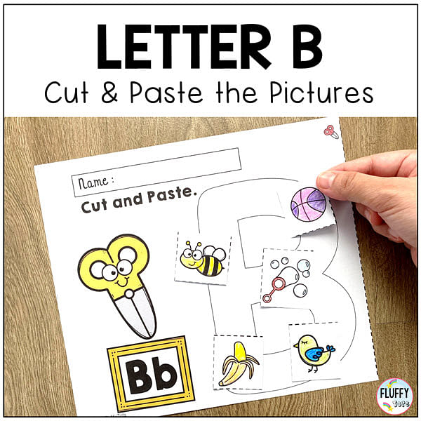 4 Easy Letter B Worksheets Activities for Preschool and Kindergarten 1 Letter B worksheets for preschool and kindergarten