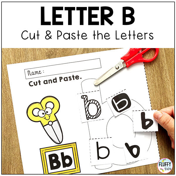 4 Easy Letter B Worksheets Activities for Preschool and Kindergarten 3 Letter B worksheets for preschool and kindergarten