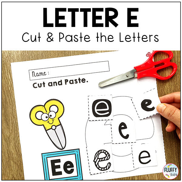 4 Easy Letter E Worksheets Activities for Preschool and Kindergarten 3 Letter E worksheets