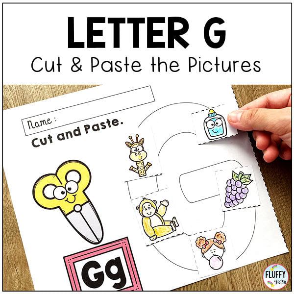 4 Easy Letter G Worksheets Activities for Preschool and Kindergarten 1 Letter G worksheets