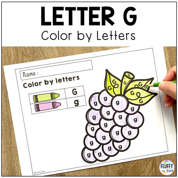 4 Easy Letter G Worksheets Activities for Preschool and Kindergarten 3 Letter G worksheets