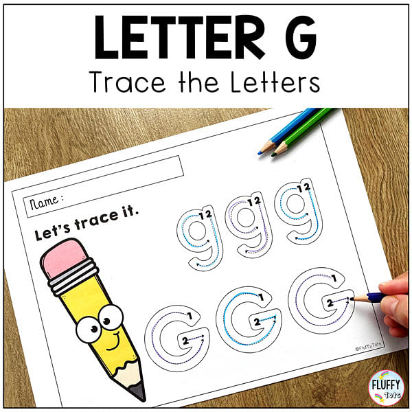 4 Easy Letter G Worksheets Activities for Preschool and Kindergarten 4 Letter G worksheets