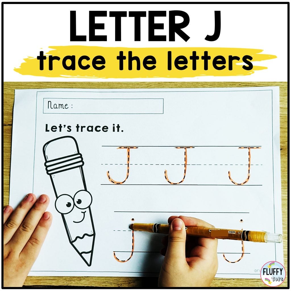 Fun Letter J Cut and Paste Worksheets Activities 4