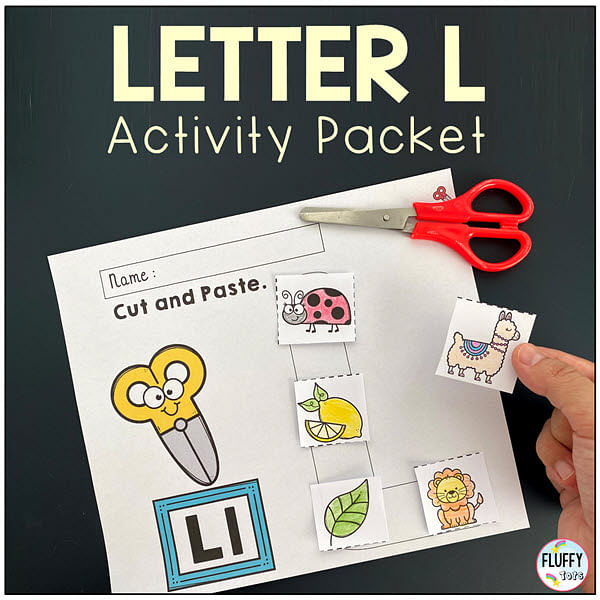 4 Easy Letter L Worksheets Activities for Early Learners 1 Letter L worksheets
