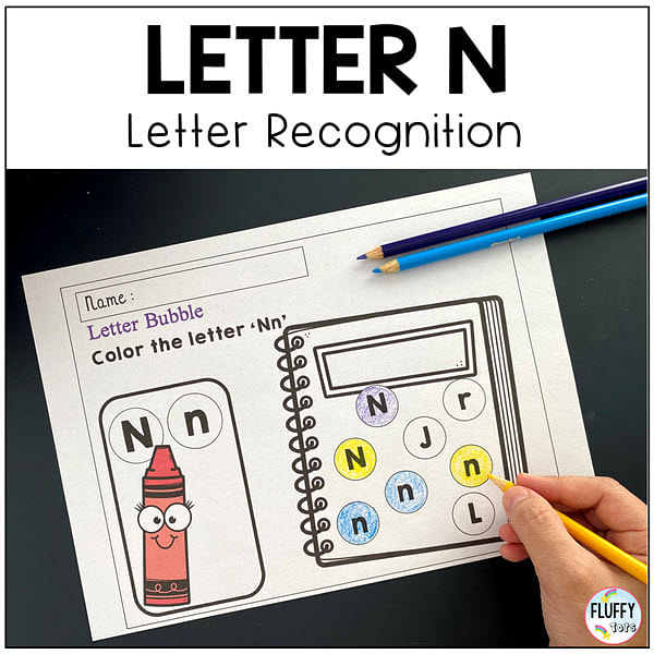 4 Easy Letter N Worksheets Activities for Early Learners 2 Letter N worksheets