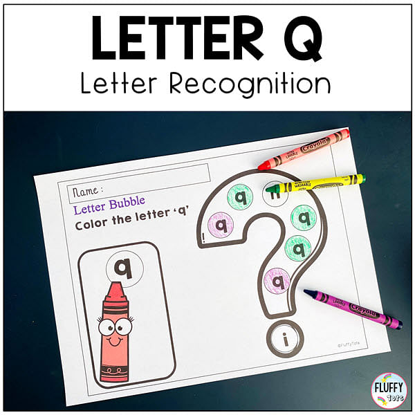 4 Easy Letter Q Worksheets Activities for Early Learners 2 Letter Q worksheets