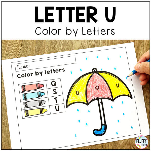 4 Easy Letter U Worksheets Activities for Early Learners 3 Letter U worksheets