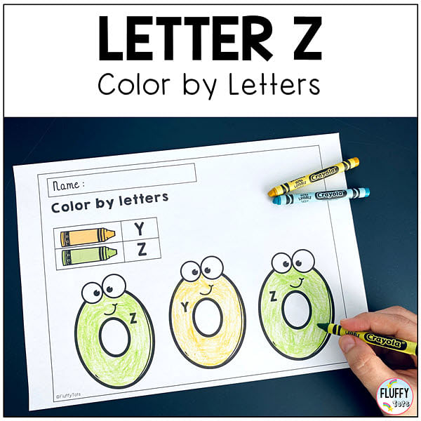 4 Easy Letter Z Worksheets Activities for Preschool and Kindergarten 2 Letter Z worksheets