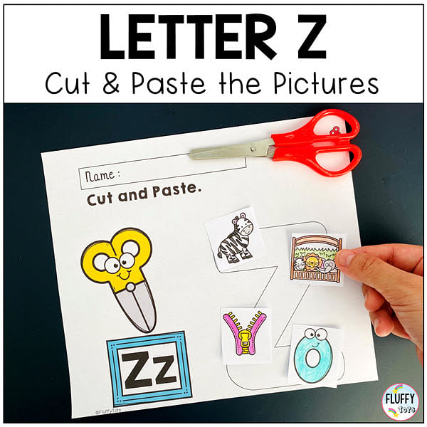 4 Easy Letter Z Worksheets Activities for Preschool and Kindergarten 1 Letter Z worksheets