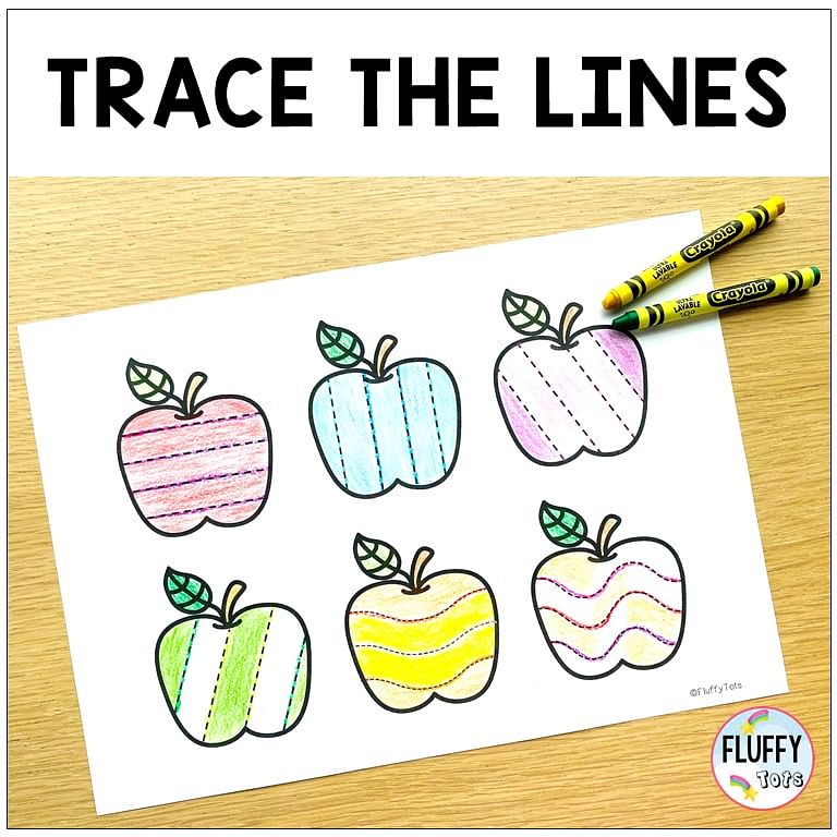 Easy Trace and Cut Preschool Activities 1 Easy Trace and Cut Preschool Activities 1