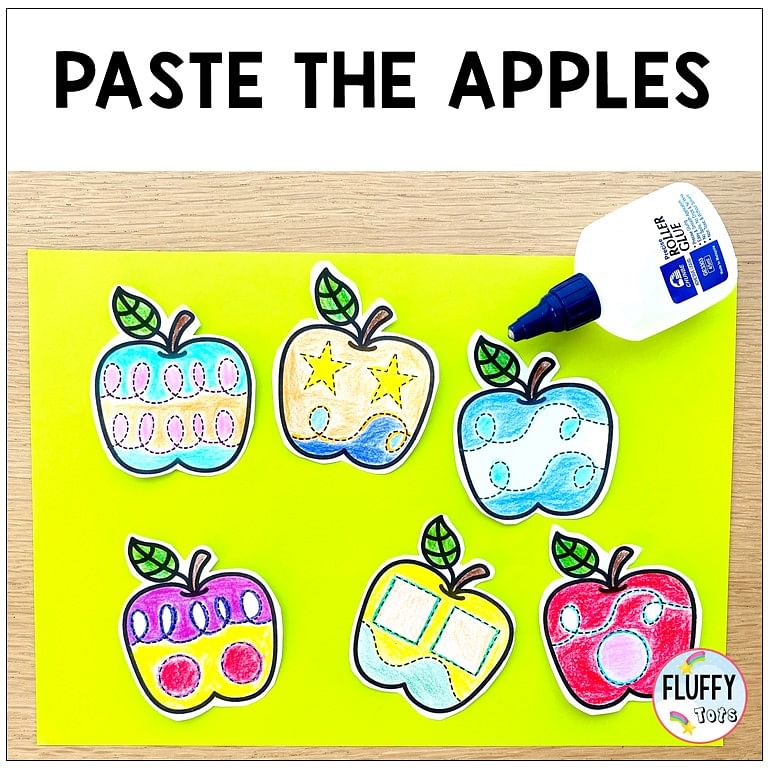 Easy Trace and Cut Preschool Activities 4 trace and cut preschool activities
