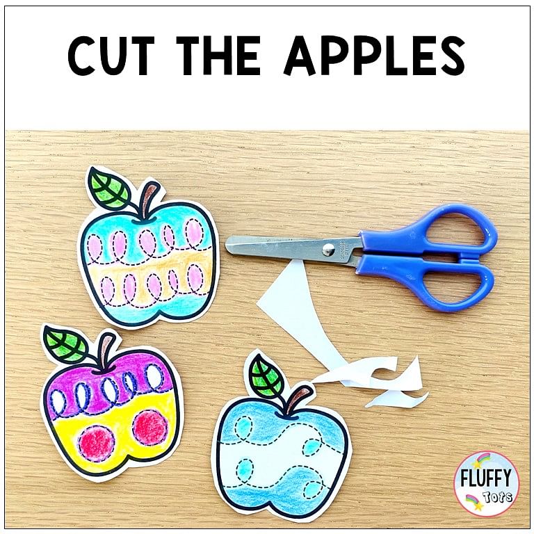Easy Trace and Cut Preschool Activities 3 trace and cut,