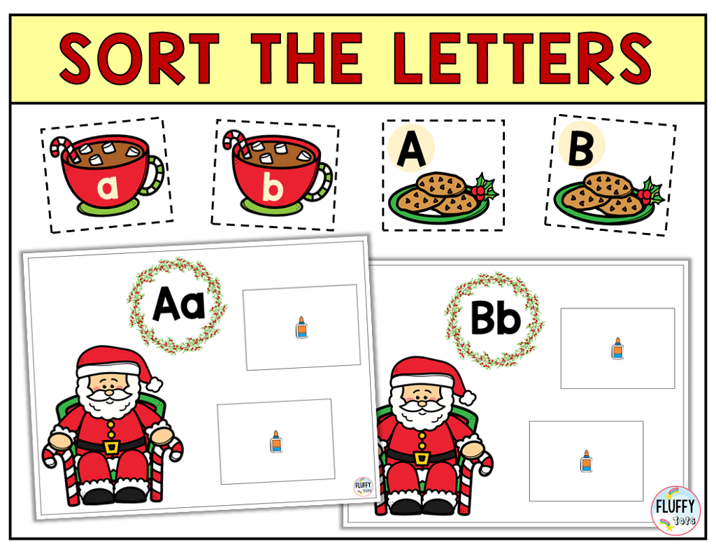 Christmas Letter Sorting : FREE 26 Letters 4 Christmas Letter Sorting : FREE 26 Letters 4