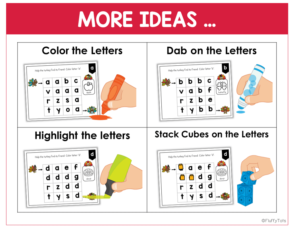 70+ Pages of Easy Thanksgiving Letter Maze 7 70+ Pages of Easy Thanksgiving Letter Maze 2