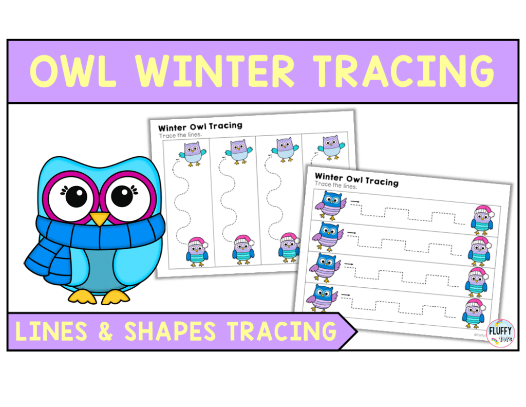 Apple Tracing Printables: FREE 6 Fun Tracing Apples - FluffyTots