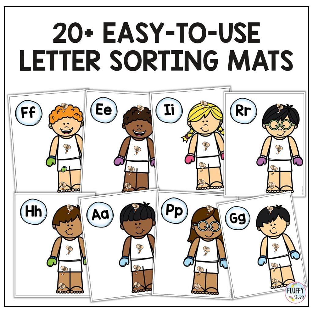 Fun Dress-Up Winter Letter Sorting for Literacy Activities 8 Fun Dress-Up Winter Letter Sorting for Literacy Activities 8