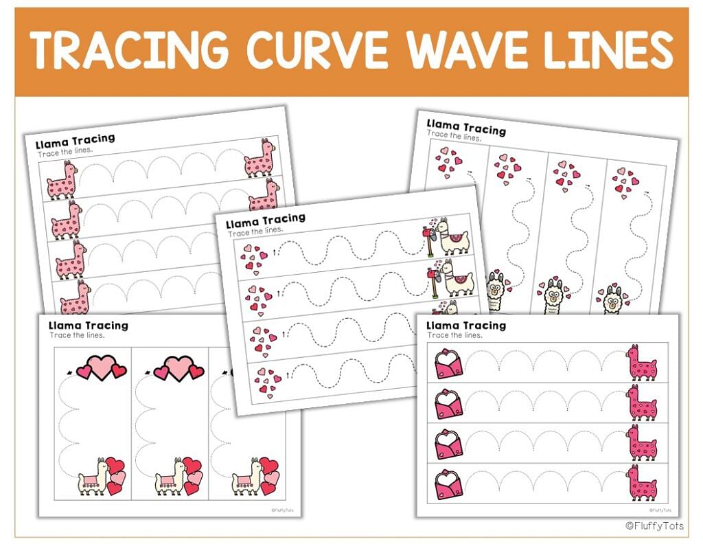 50+ Pages of Fun Valentine's Tracing Printables with Llama 4 50+ Pages of Fun Valentine's Tracing Printables with Llama 2